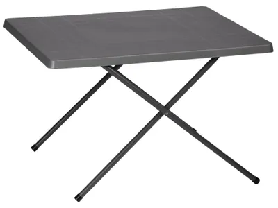 Produktbild von Campingtisch mit PP-Tischplatte Maße: ca. 80 x 60 x 51/61cm