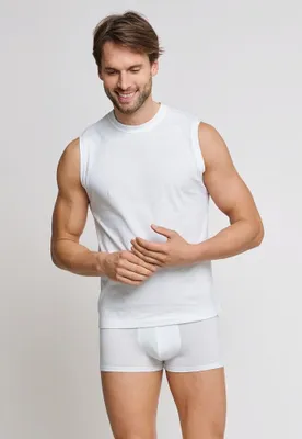 Produktbild von Schiesser Herren Klassisches Tanktop 'Essentials' im Doppelpack 100% Baumwolle