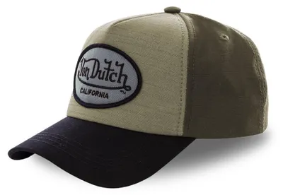 Produktbild von Von Dutch Originals Full Trucker Cap - CALIFORNIA Baumwolle beige