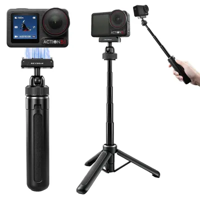 Zdjęcie produktu dla Solidchoice - Mini statyw do selfie dla kamery Osmo Action z szybkim mocowaniem