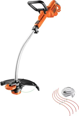 Produktbild von Black & Decker GL7033-QS, Rasentrimmer, 33 cm, Nylonschnur, D-Schlaufengriff, 2 mm, 10 m