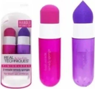 Obrázok produktu pre Real Techniques, Miracle Complexion Sponge duo, hubka na make-up, 2 kusy