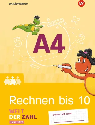 Produktbild von Welt der Zahl Inklusiv. Inklusionsheft A4: Rechnen bis 10