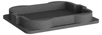 Produktbild von APS 14095 Servier- und Tortenplatte VALO - Eichenholz geölt, Ø 32 cm, Höhe 8,5 cm, Standfuß