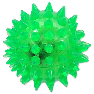 Obrázek produktu pro Hračka DOG FANTASY míček LED zelený 5 cm 1 ks