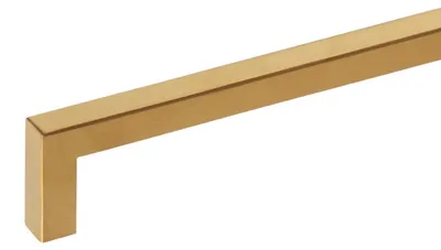 Produktbild von SOTECH Möbelgriff E8 Edelstahl Satin Gold Schrankgriff – Bohrabstand 480 mm