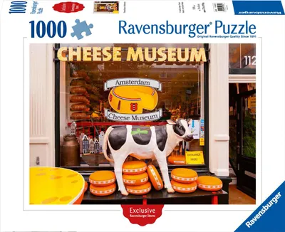 Produktbild von Ravensburger Puzzle Käsemuseum, 1000 Teile.