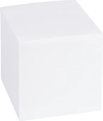 Produktbild von König & Ebhardt 8600999 Zettelklotz 9x9x9cm weiß 700Bl