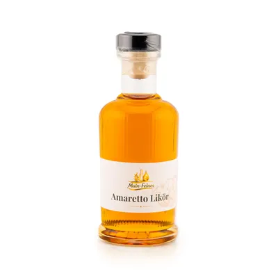 Produktbild von Main-Feines | Amaretto Likör Mandel- und Marzipan 21% Vol. 200ml
