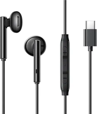 Image de Écouteurs intra-auriculaires filaires SiGN série USB-C - Noir