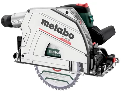 Produktbild von Metabo Tauchkreissäge KT 66 BL, incl. Sägeblatt, Zubehör, Karton