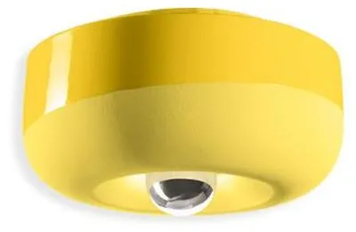 Produktbild von Deckenleuchte Vintage Decò Bellota Keramik Zitrone Gelb 1 Licht E27