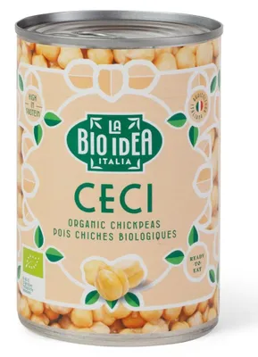 CIECIERZYCA W ZALEWIE BIO 400 g (240 g) - LA BIO IDEA