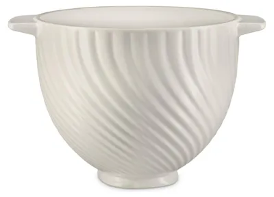 Zdjęcie produktu dla KitchenAid 5KSM2CB5MR, Pojedyńczy, Biały, 4,7 l, Ceramika, 240 °C, 1 szt.