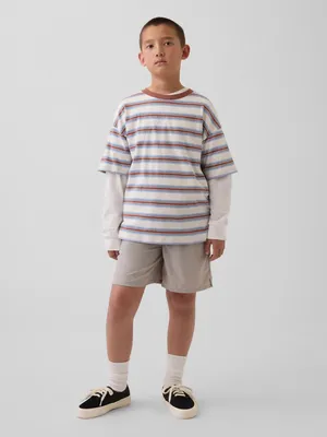 Produktbild von GAP GapFit Schnelltrocknende Shorts für Kinder L