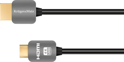 Obrázok produktu pre HDMI kábel 180cm Kruger&Matz - Vysoko kvalitný, odolný