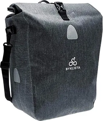 Produktbild von Famanu Fahrradtasche für Gepäckträger – wasserdicht, grau