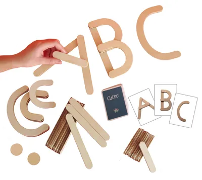 Produktbild von Eduplay Buchstabenbox Lernspielzeug Karton 38 Stück Mehrfarbig