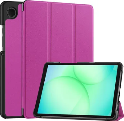 Produktbild von Samsung Galaxy Tab A11 Hülle - Coverup Tri-Fold Ständer Klapphülle mit Schlaf/Wach-Funktion - Violett