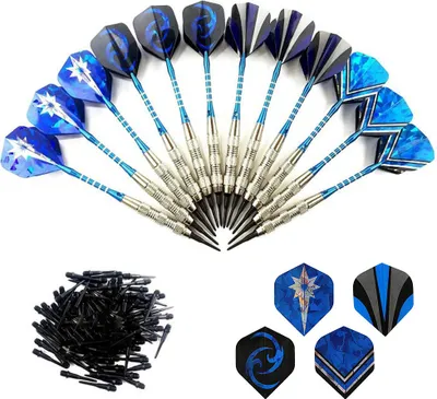 Obrázok produktu pre 18 g bezpečné šípky s plastovými hrotmi Flš¹ge Indoor Sport Darts Domáce zápasy