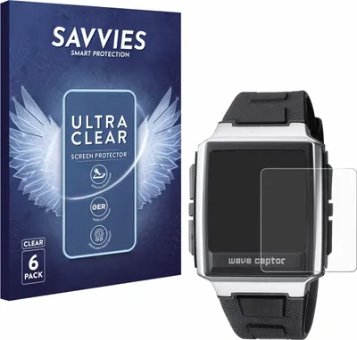 Produktbild von 6x Für Casio WV-59 Schutzfolie Savvies Displayschutz Display Schutz Folie Klar Transparent