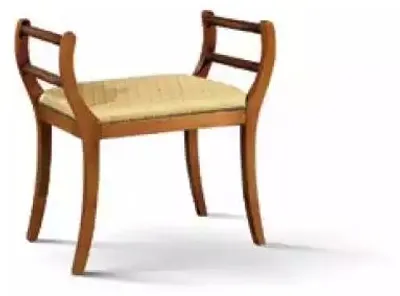 Obrázek produktu pro Čalounění lavice z masivu hnědá nábytek do obývacího pokoje klasický styl
