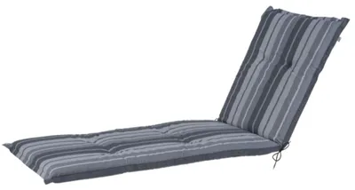 Produktbild von Livarno Home Sonnenliege Auflage Polster Komfort 190x60cm Liegenauflage grau