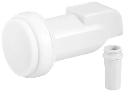 Produktbild von goobay Single Universal LNB 0,1dB (weiß/grau)