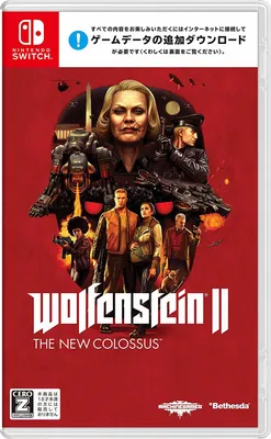 Obrázok produktu pre Nintendo Wolfenstein II: The New Colossus, Switch, Nintendo Switch, M (Mature)