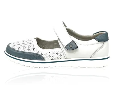 Produktbild von Leichter Damen Slipper mit Klettverschluss