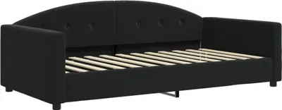 Produktbild von vidaXL Tagesbett Schwarz 100x200 cm Samt