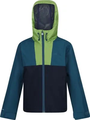 Produktbild von Regatta - "Hanleigh" bunda, nepromokavá pro děti RG10082 (170-176) (Picante green/bright blue/navy blue)
