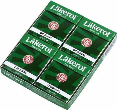 Produktbild von Läkerol Original sugarfree 4x25g