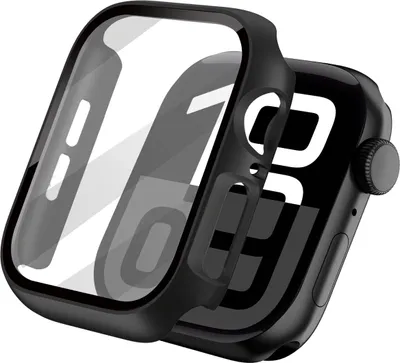 Productafbeelding van imoshion Full Cover Hardcase voor de Apple Watch 10 / 11 / 12 - 46 mm - Zwart