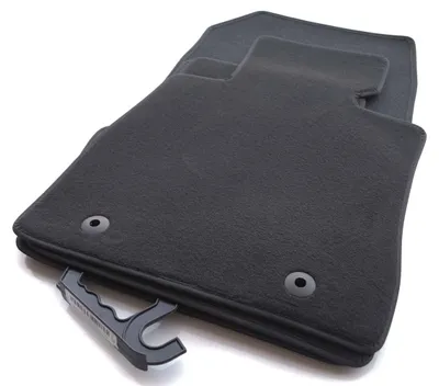 Produktbild von Fußmatten für Mazda 2 DJ (ab 2015) Velours Automatten Matten Set in Original Qualität Schwarz 4-teilig