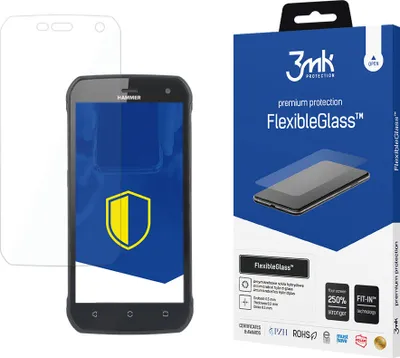 Produktbild von 3mk Display Hybridglas FlexibleGlass für MyPhone Hammer Blade 0,3mm 7H