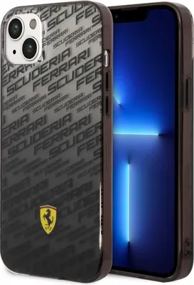 Immagine prodotto di Custodia Ferrari per iPhone 14 e 13 - Nero