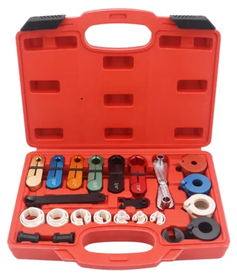 Image de Kit de 22 raccords rapides pour conduites de carburant et de climatisation