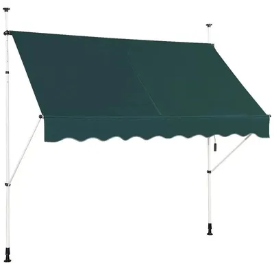 Productafbeelding van Markies met verstelbare hoogte, model OP70317LS, 250 cm, groen