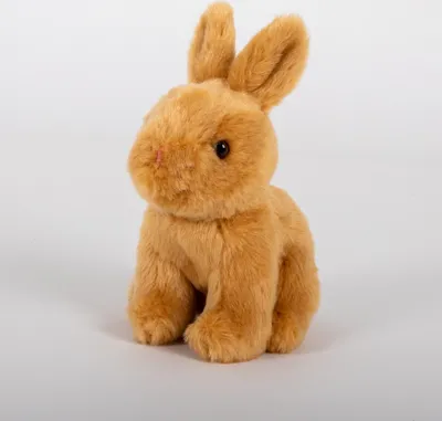 Produktbild von Plüschtier Hase 15 cm, hellbraun, Kaninchen Stofftiere Kuscheltiere Kaninchen Tiere Hasen