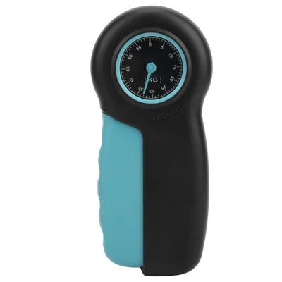 Produktbild von ABS Greifkraftmesser, mechanisch, großes Display, für Handgelenk Training, Handkraft Messgerät, schwarz-blau