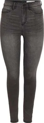 Produktbild von Noisy May Jeans Damen NMCALLIE HW SKINNY JEAN VI508MG FWD NOOS grau W29L30