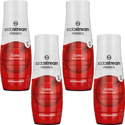 Obrázek produktu pro SodaStream sirup cola 4x440ml nápojový sirupový koncentrát pro perlivou vodu