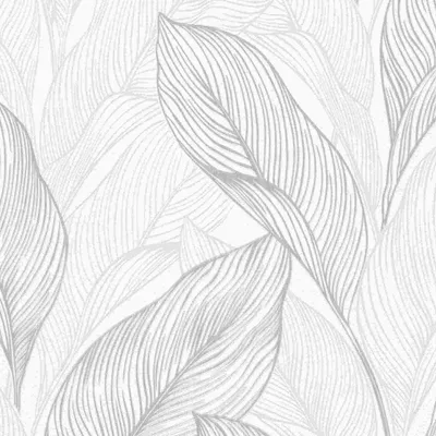 Produktbild von Guido Maria Kretschmer Vliestapete 10282-31 Fashion For Walls floral grau-weiß 10,05 x 0,53