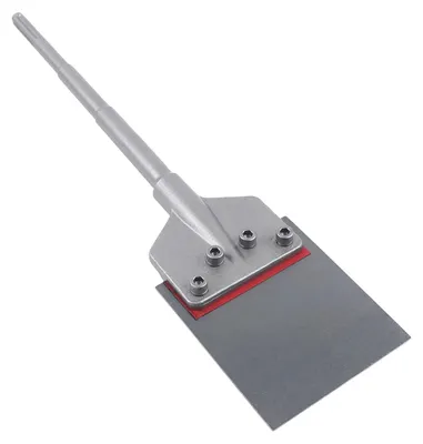 Image de Burin de sol, construction en acier durable, poignée ergonomique, burin plat