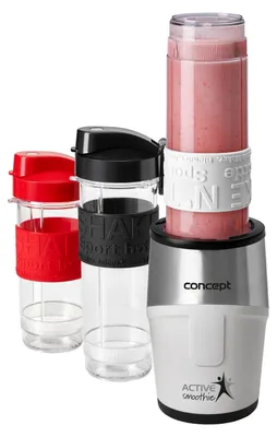 Zdjęcie produktu dla Concept SM3380, Blender stołowy, 0,5 l, Rozgniatacz do lodu, 1,3 m, 180 W, Zielony, Biały