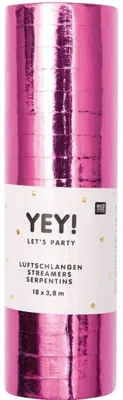 Produktbild von YEY! Let's Party Luftschlangen pink