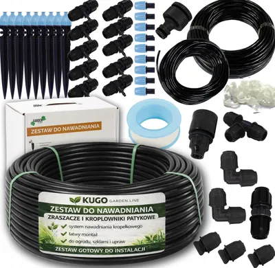 Produktbild von KUGOgarden Tropfbewässerungsset mit Sprinklern und Tropfern