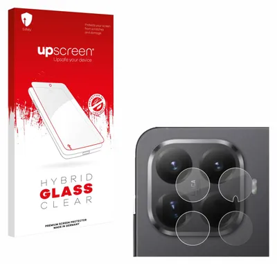 Produktbild von upscreen Schutzglas für Xiaomi 15T Pro (NUR Kameraschutz) Schutzfolie Panzer Folie Glas Display Schutz klar
