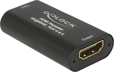 Image de DELOCK DeLOCK 11462 changeur de genre de câble HDMI Noir